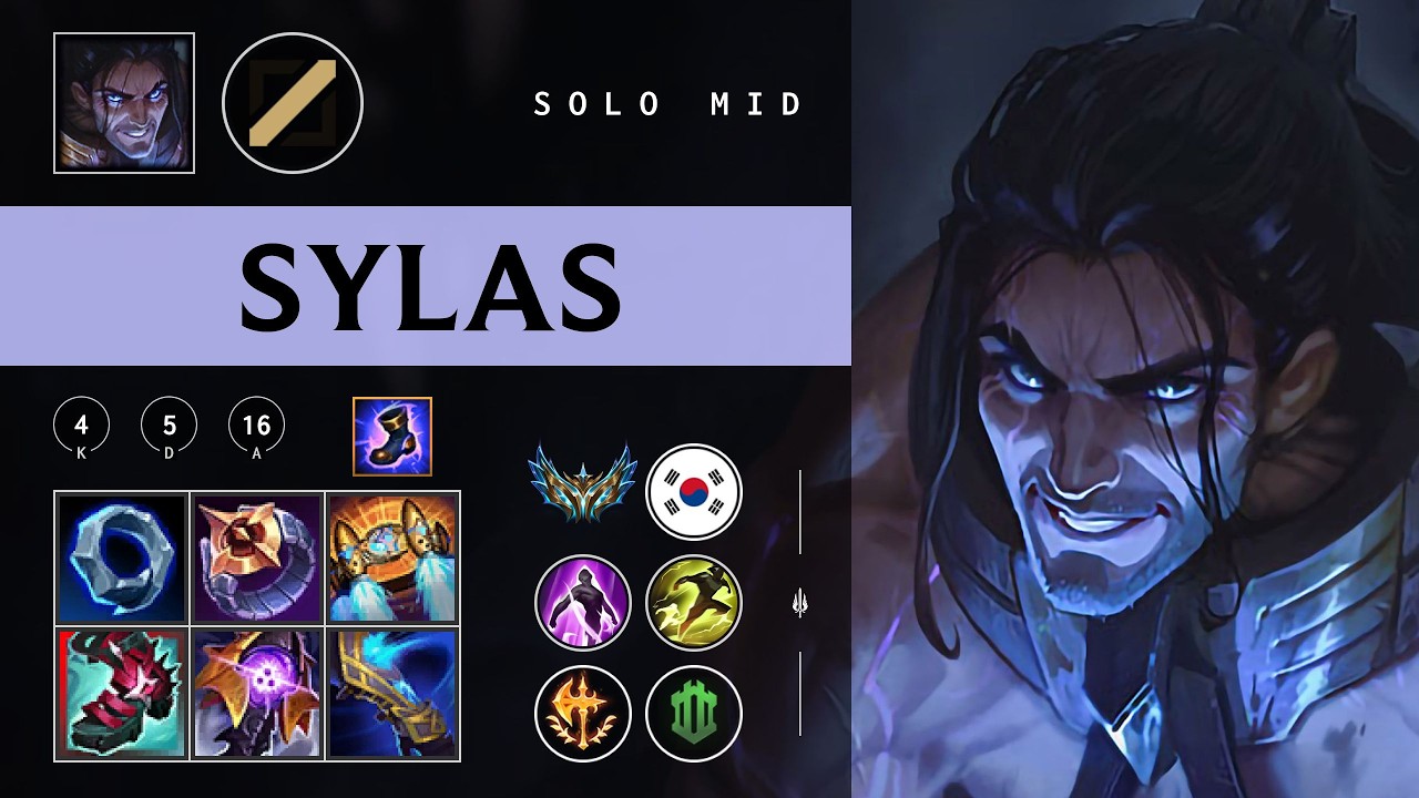 Sylas Mid vs Ahri - KR Challenger Patch 26.05