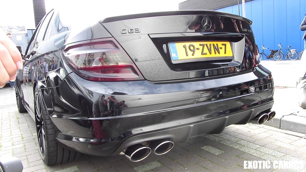 Mercedes C63 AMG Innotech Performance exhaust extreme sound!