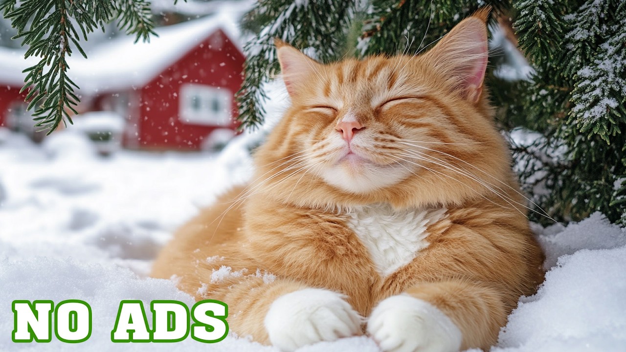Cat TV 24/7 Sleep Music 💤🐈 Gentle Calming Sounds for Anxious Cats | No Ads