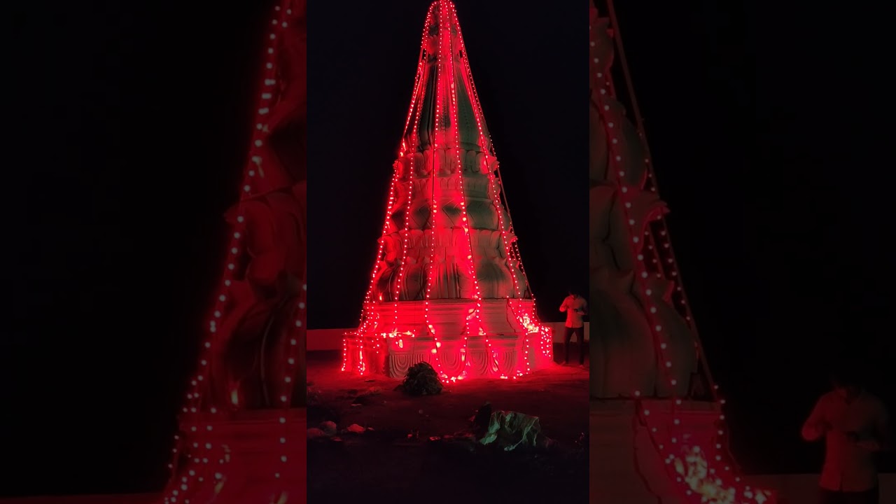 Pixel Led Temple Decoration #temple #Someshwarlights