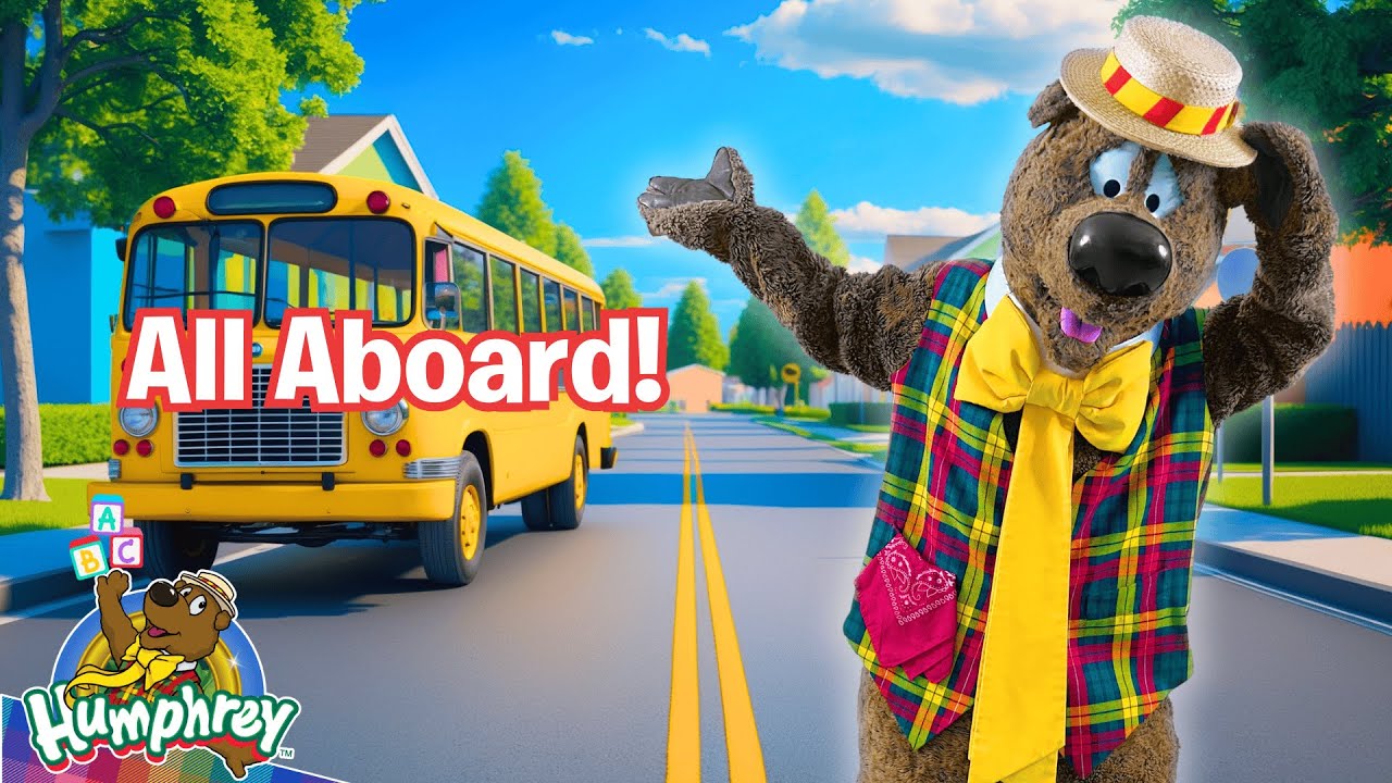 Let’s Ride the Fun Bus! Pretend Play for Kids | Humphrey B. Bear