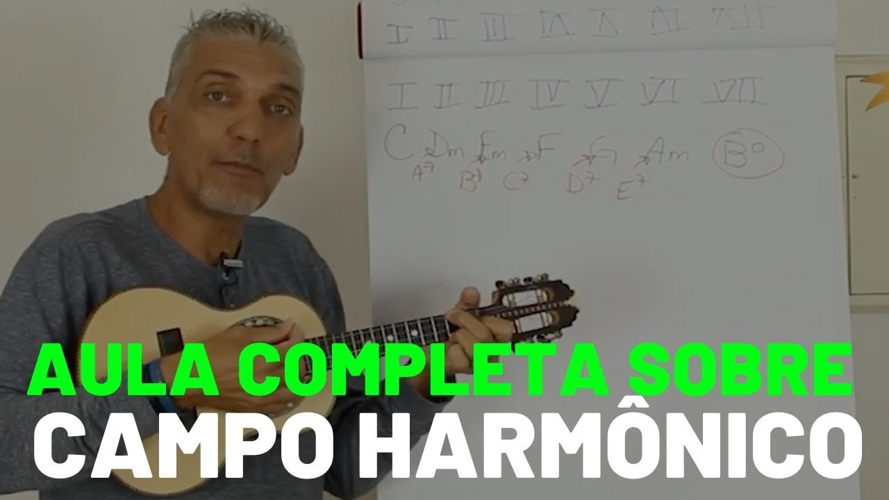 AULA COMPLETA Sobre Campo Harmônico (TUDO QUE VOCÊ PRECISA SABER) - Professor Damiro