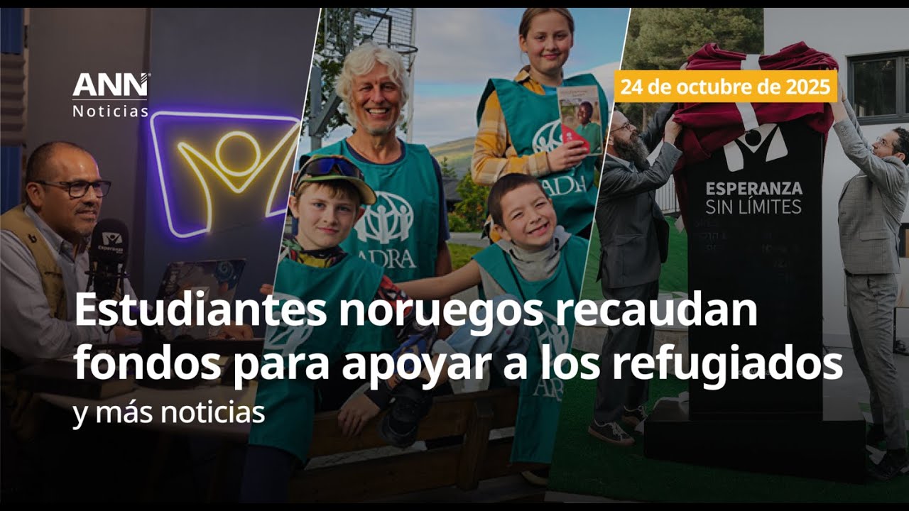 24 de octubre: ADRA apoya a familias que huyeron en Sudán del Sur y más noticias globales