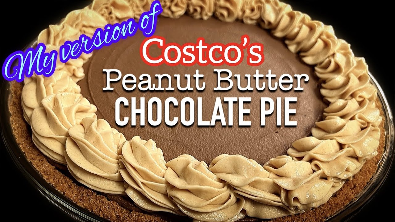 РЕЦЕПТ ШОКОЛАДНОГО ПИРОГА С АРЕХОВЫМ МАСЛОМ! Моя версия знаменитого пирога COSTCO! Популярный