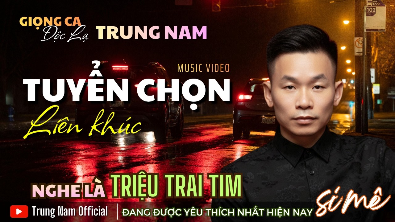 Liên Khúc Mưa | Trung Nam | Giọng Ca Độc Lạ Khiến Triệu Trái Tim Si Mê Nghe Hoài Không Chán