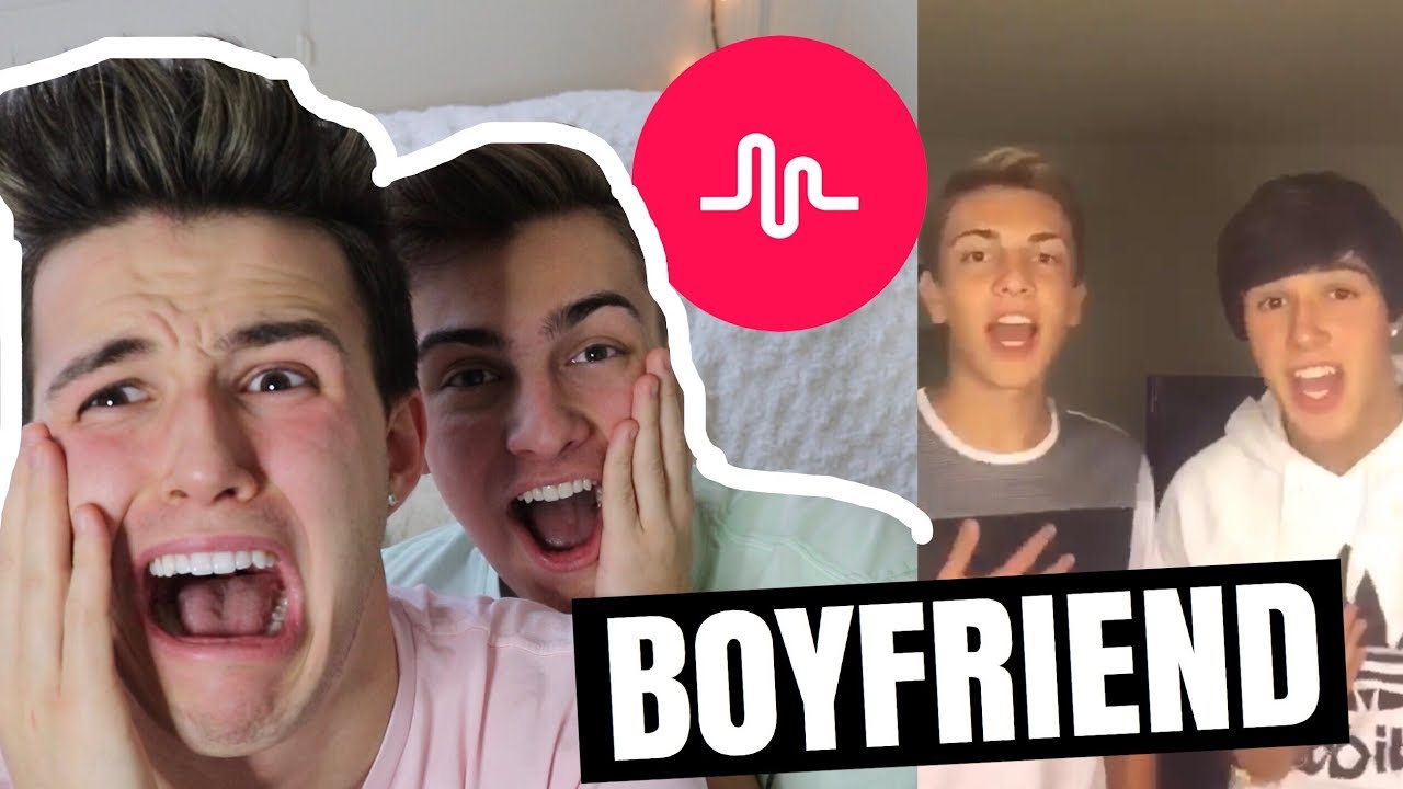 REACTING TO MY BOYFRIENDS MUSICAL.LYS! (CRINGE)