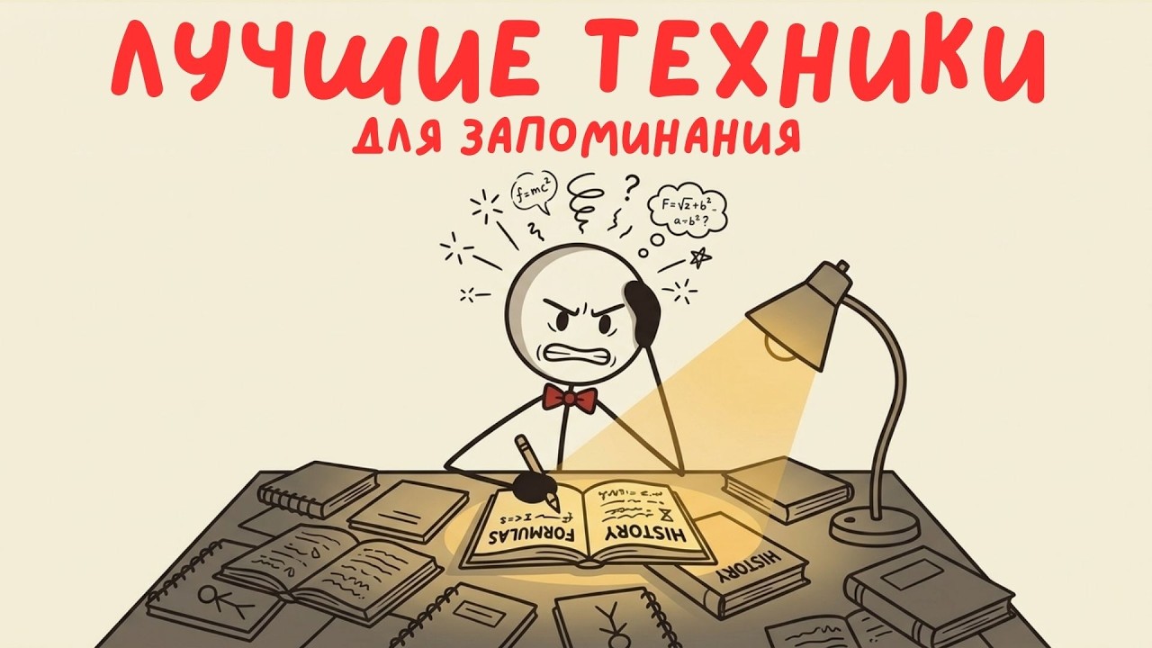 Как запоминать В 5 раз БОЛЬШЕ?! (без зубрёжки)