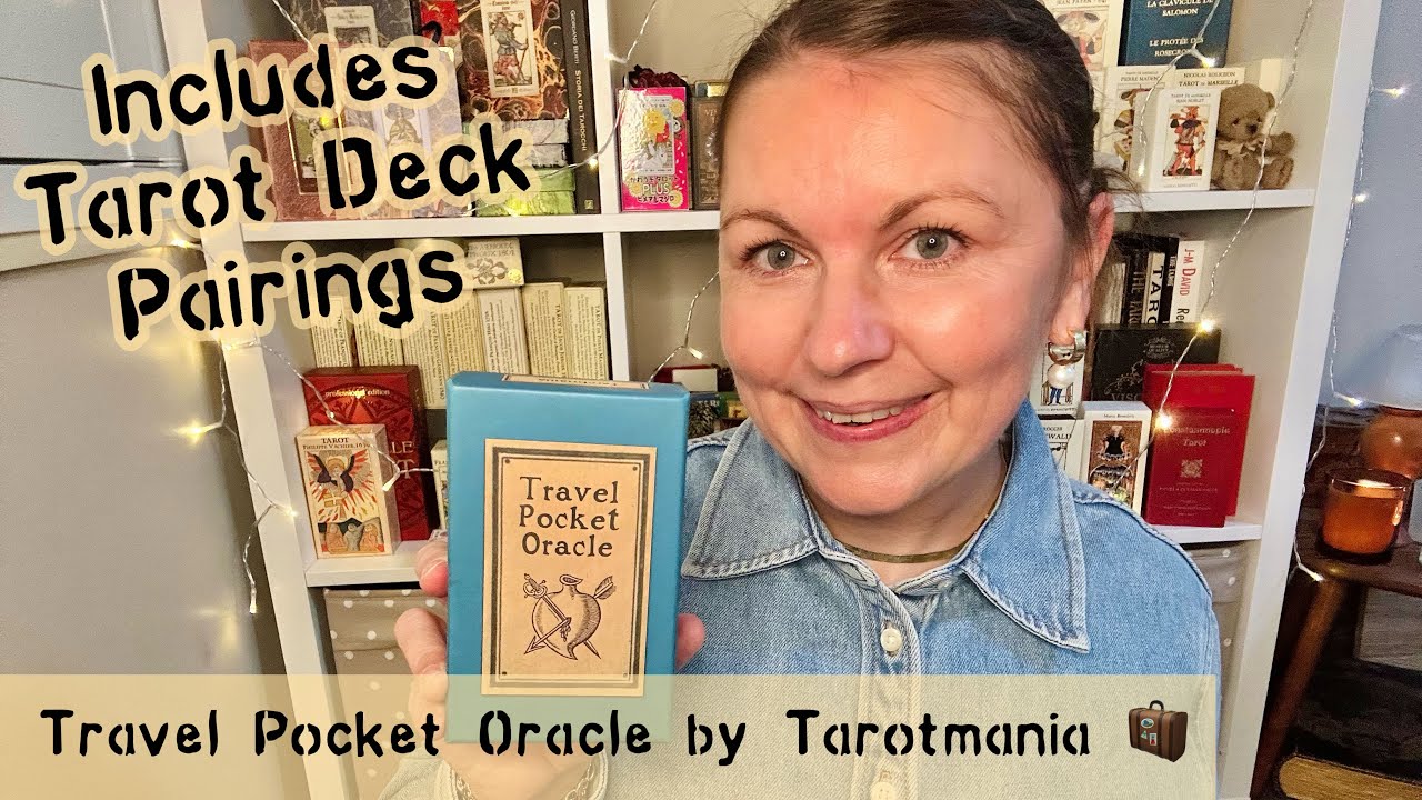 Travel Pocket Oracle by Tarotmania ~ Review & Deck Tarot Pairings 🤩