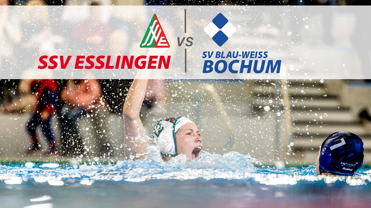 🟢🔴 [Wasserball Bundesliga Frauen] SSV Esslingen vs SV Blau-Weiß Bochum