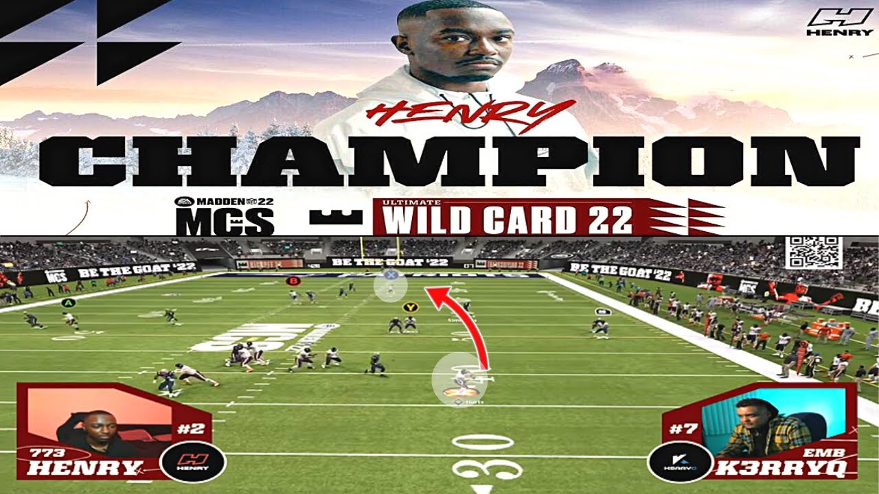 How Henry Won The $250,000 Madden 22 Ultimate Wildcard Tournament! | Pro Madden Player Breakdown