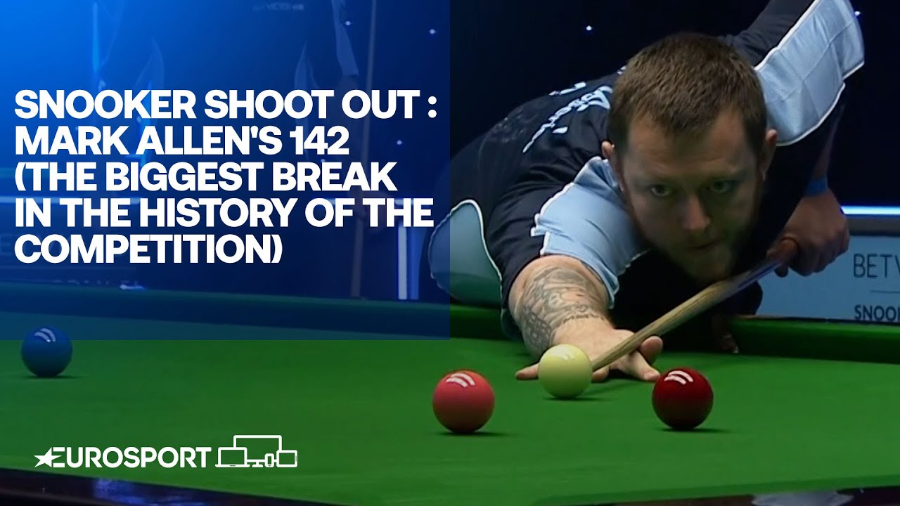 Mark Allen's 142 - The biggest break in the history of the competition! | Snooker Shoot Out 2021