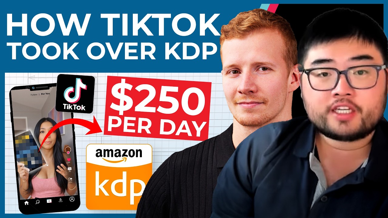 От 2 до 250 долларов в день на продаже книг: формула TikTok для Amazon KDP