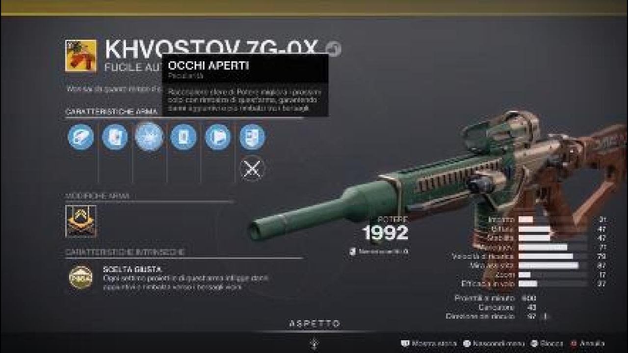 DESTINY 2: COME OTTENERE IL KHVOSTOV 7G-0X ESOTICO - LA FORMA ULTIMA