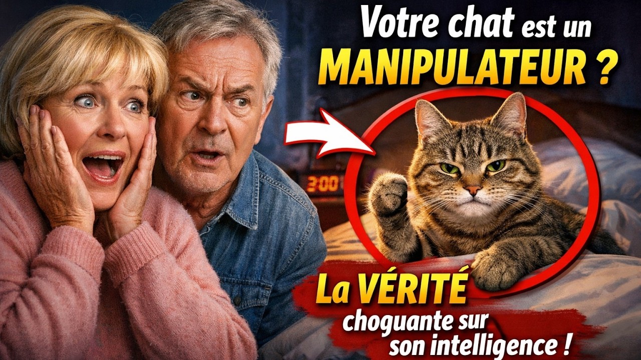Votre chat est un MANIPULATEUR ? 🙀 La VÉRITÉ choquante sur son intelligence !