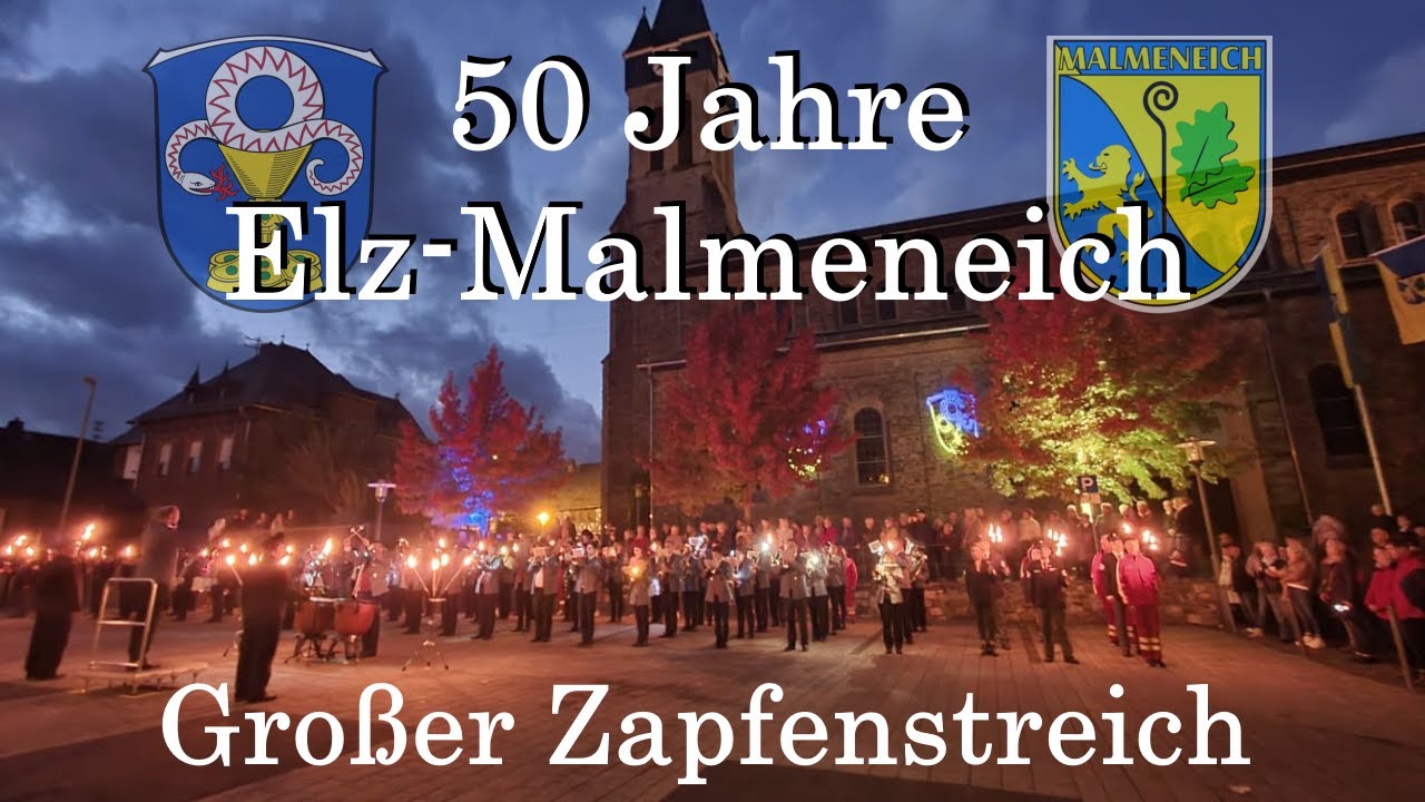 Großer Zapfenstreich 50 Jahre Elz-Malmeneich