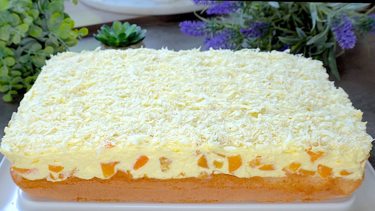 Легкий торт за считанные минуты! Этот рецепт ищут все! Просто и вкусно!