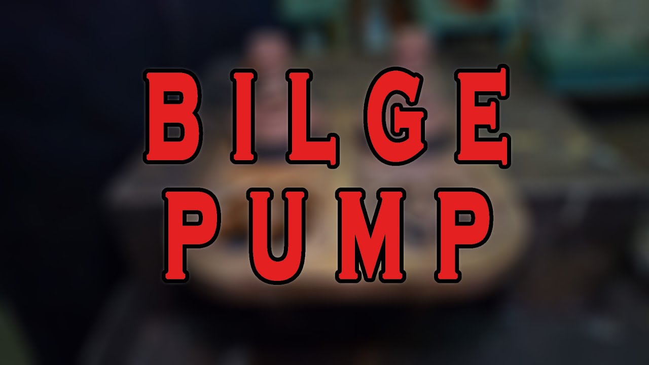BILGE PUMP OVERHAULING 28