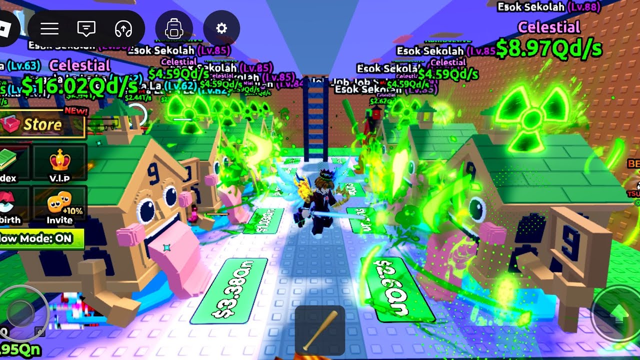 Escape tsunami for brainrots!