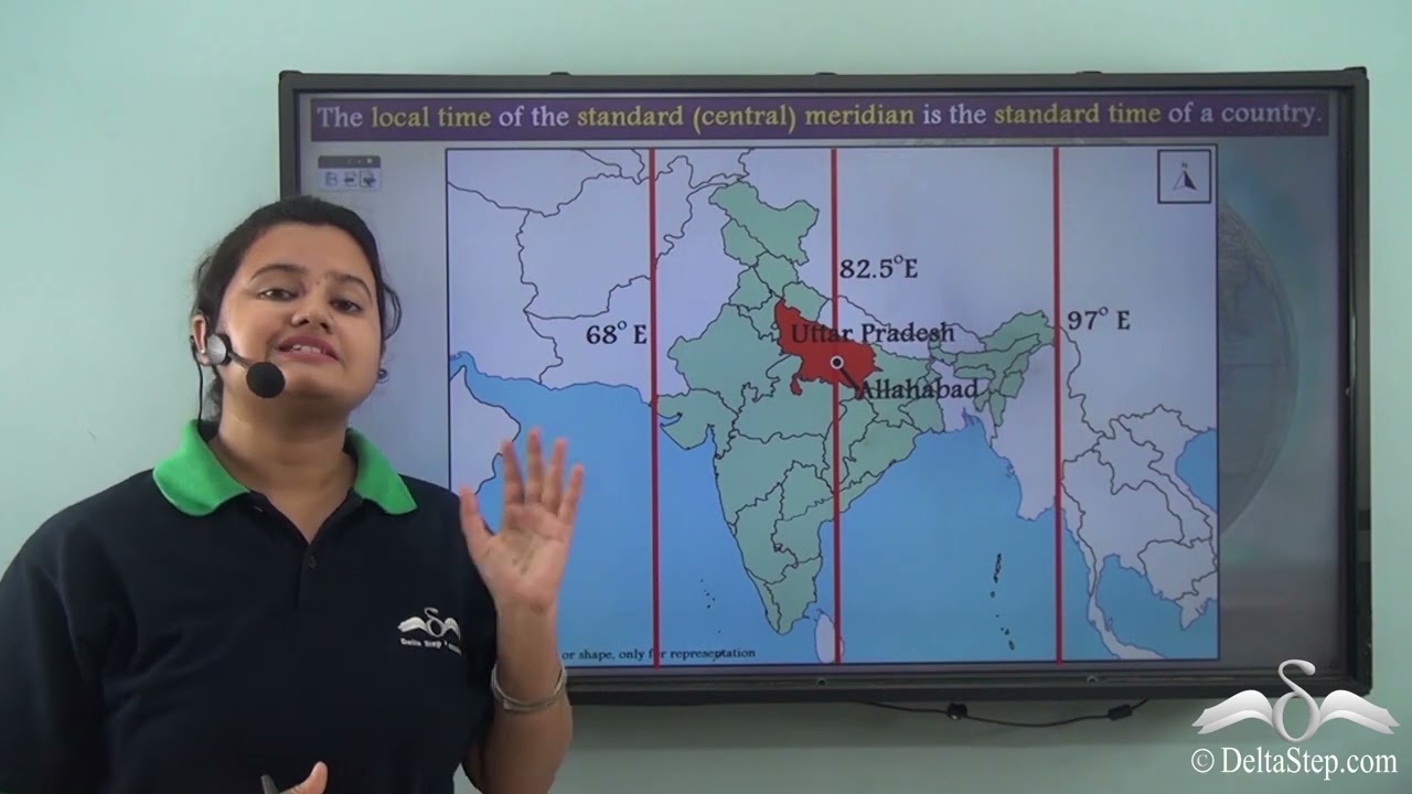 Relation between time and longitude | Time Zone | Class 6 | CBSE | NCERT | ICSE