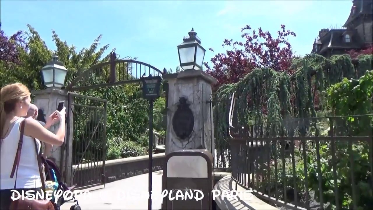 Disneyland Paris Phantom Manor onride 2017 DisneyOpa