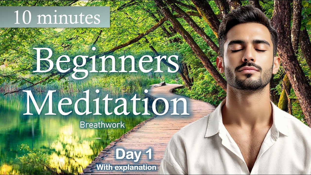 LEARN THE BASICS OF MEDITATING | Regain control over your live | Guided beginner mini course