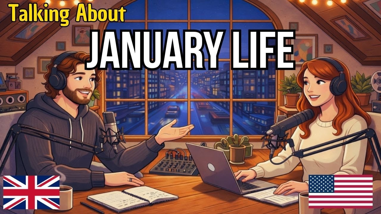 How to Talk About Your January Experience in English | English Conversation Practice