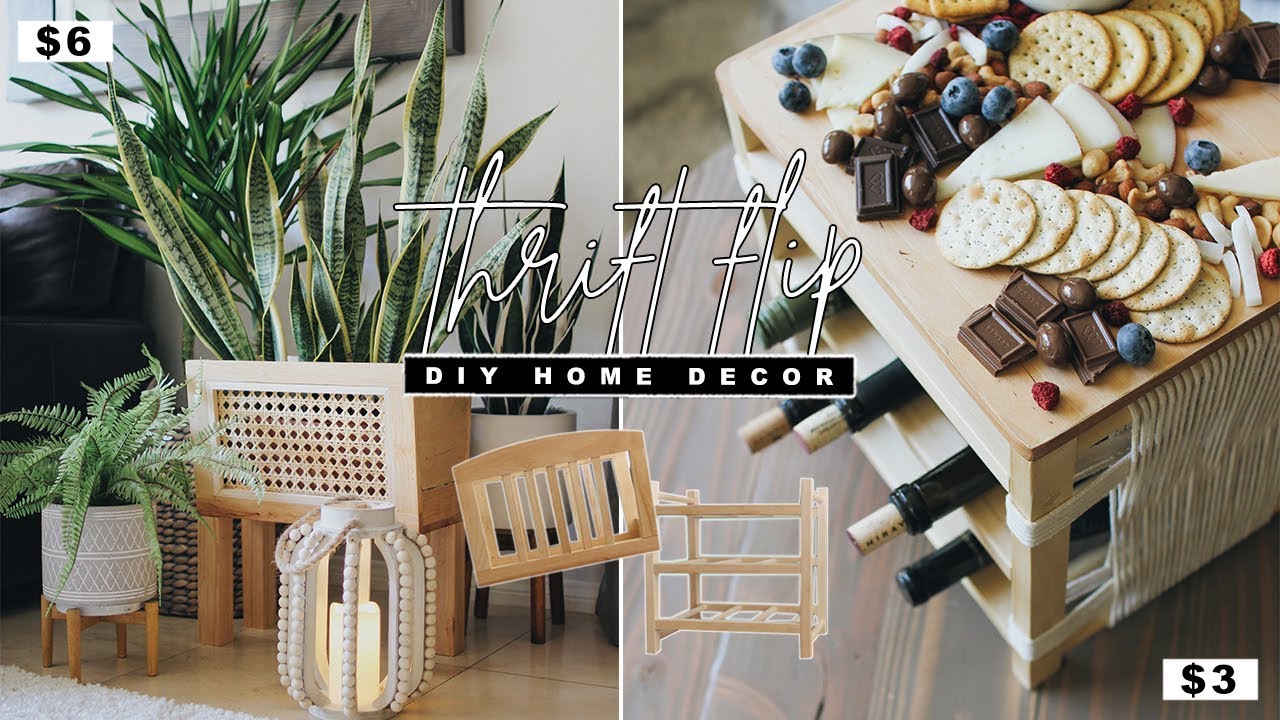 DIY Thrifted Home Decor + GIVEAWAY!!