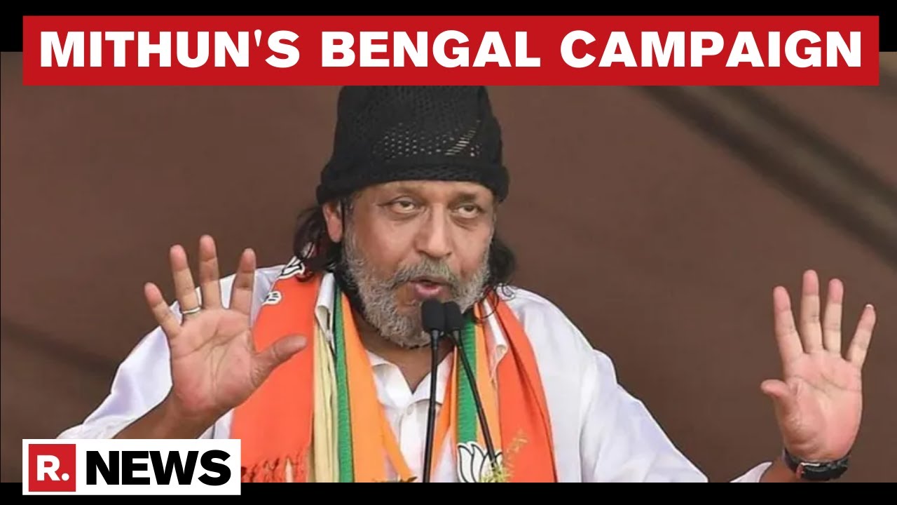 Mithun Chakraborty Hopeful of BJP's Victory In West Bengal, Urges Voters To 'Grab Their Rights'