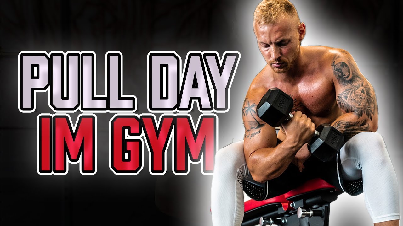 PULL DAY IM GYM | Rücken Trainingsplan für's Fitnessstudio zum Muskelaufbau (Rücken/Bizeps)