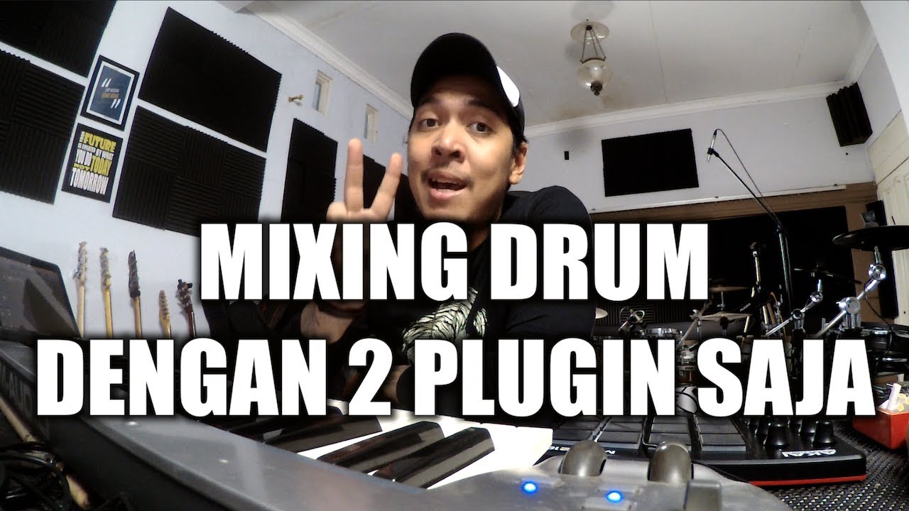 MIXING DRUM HANYA MENGGUNAKAN 2 PLUGIN SAJA | HASIL MENCENGANGKAN!!!