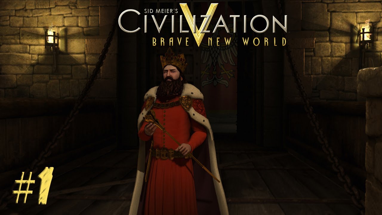 Civilization 5 Brave New World Let's Play Poland - Part 1