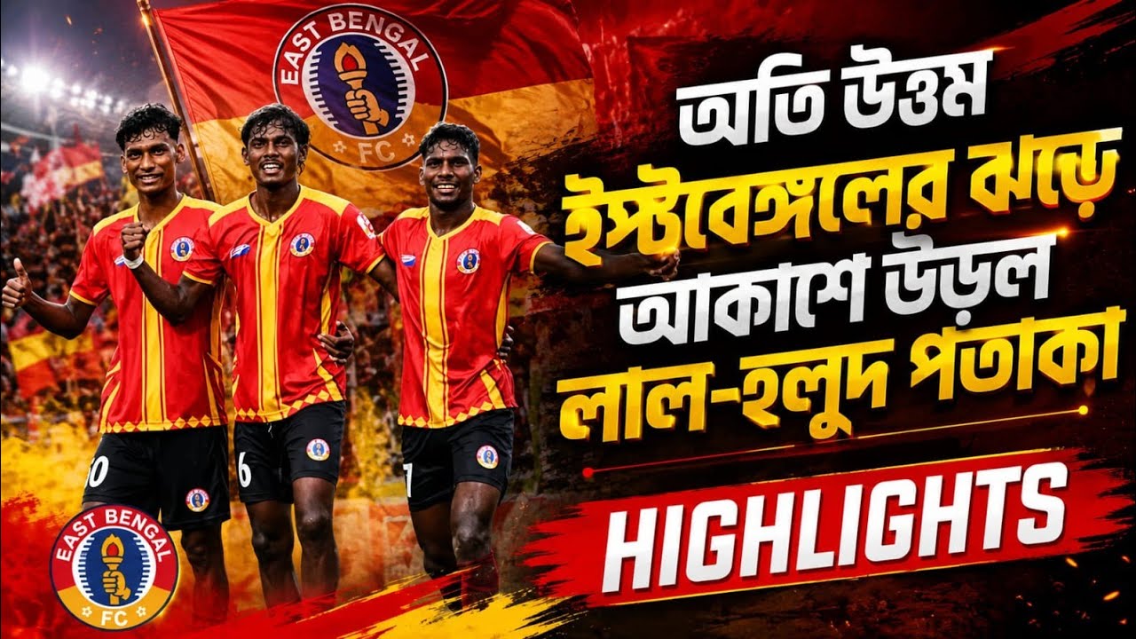 East Bengal 5-1 Mamoni Pathachakra | Goal & Match Highlights | Calcutta Football League 2026