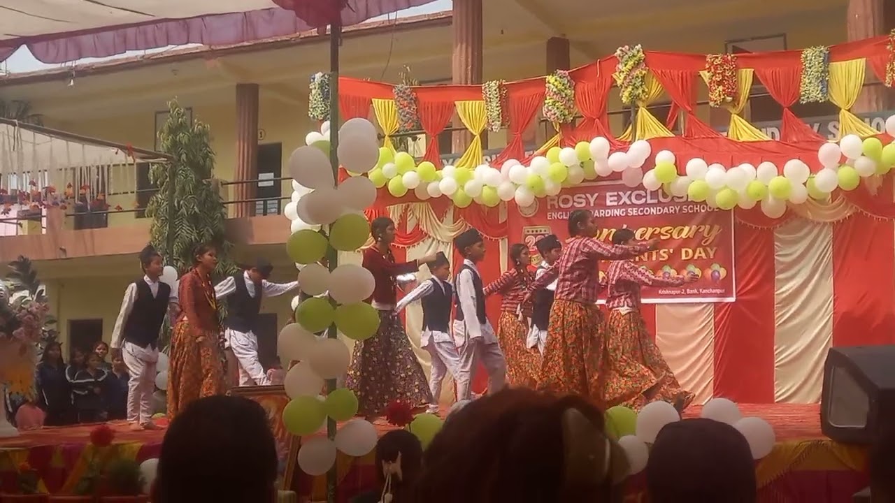 Rosy Expensive Boarding school Annual Function program children Dance 