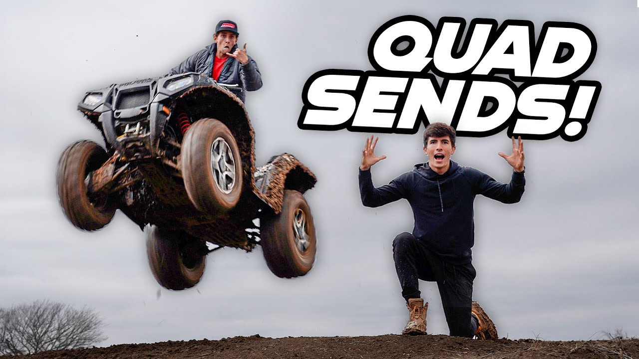SENDING MOM'S UTILITY QUAD ON THE PRO TRACK!! Mudder at The Ford Compound