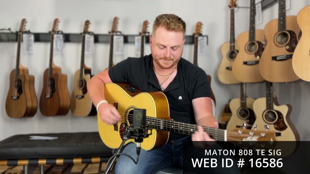 Maton Guitars EBG808 TE Tommy Emmanuel Signature 