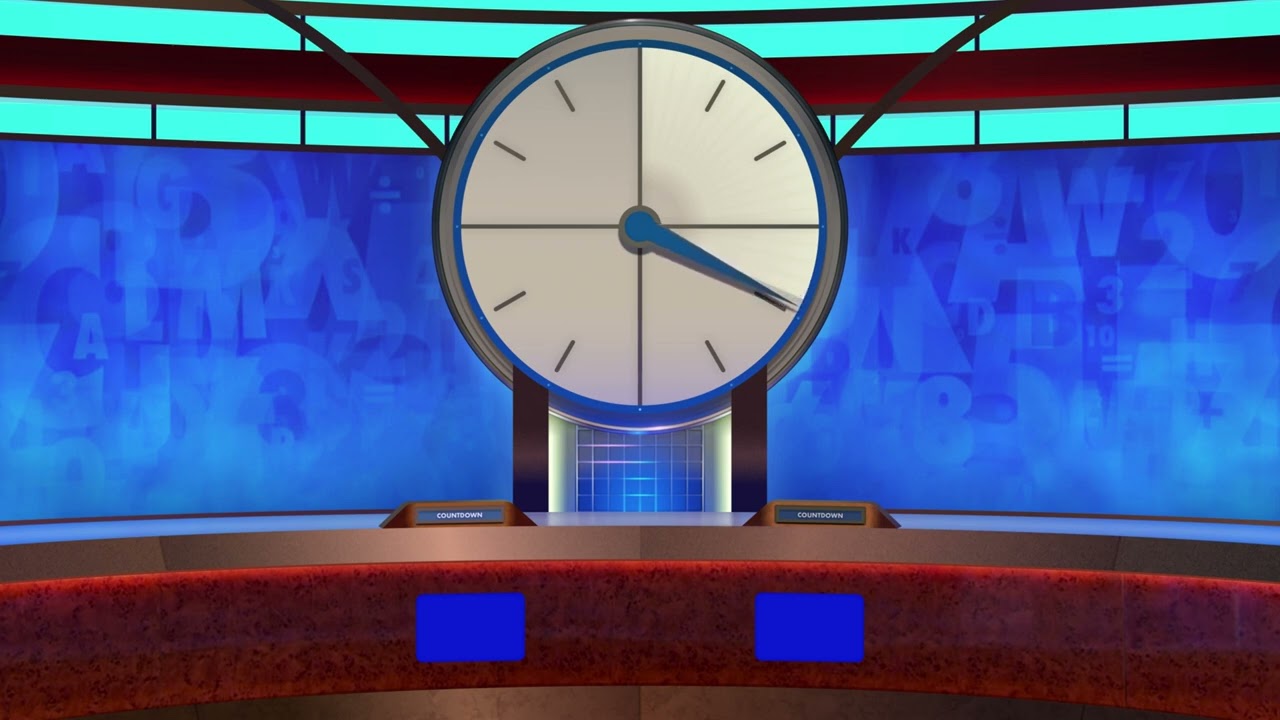 Countdown clock time hack - Countdown theme tune.
