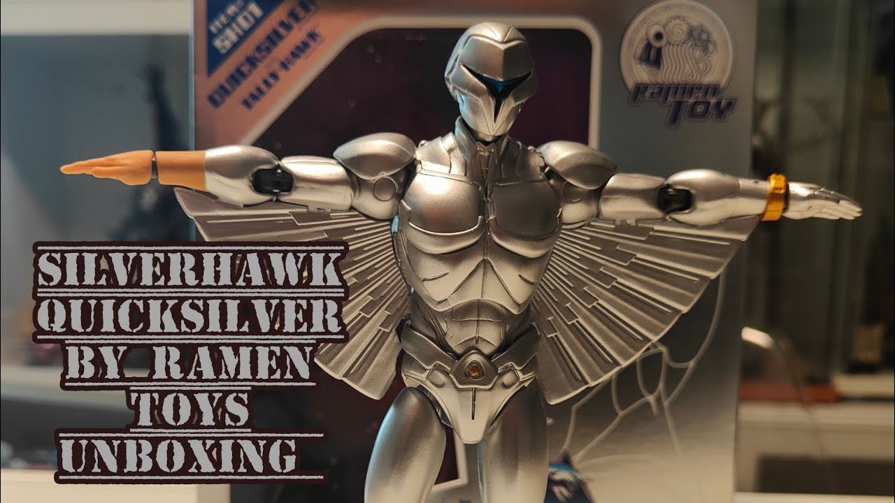 Silverhawks Quicksilver & Tally hawk by Ramen Toys Unboxing