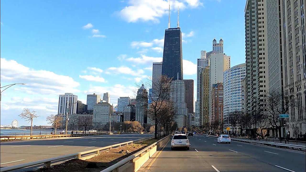 Chicago Lake Shore Drive to Indiana
