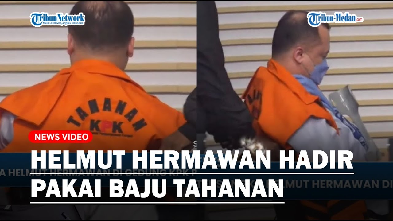 Helmut Hermawan Hadir Pakai Baju Tahanan, Tersangka Baru Kasus Dugaan Suap di Lingkungan Kemenkumham