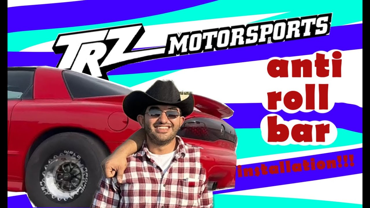 TRZ anti roll bar installation