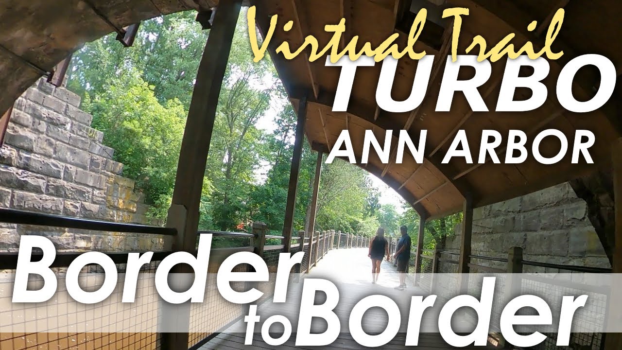 Virtual Trail TURBO! - Ann Arbor's Border-to-Border Trail at Hudson Mills