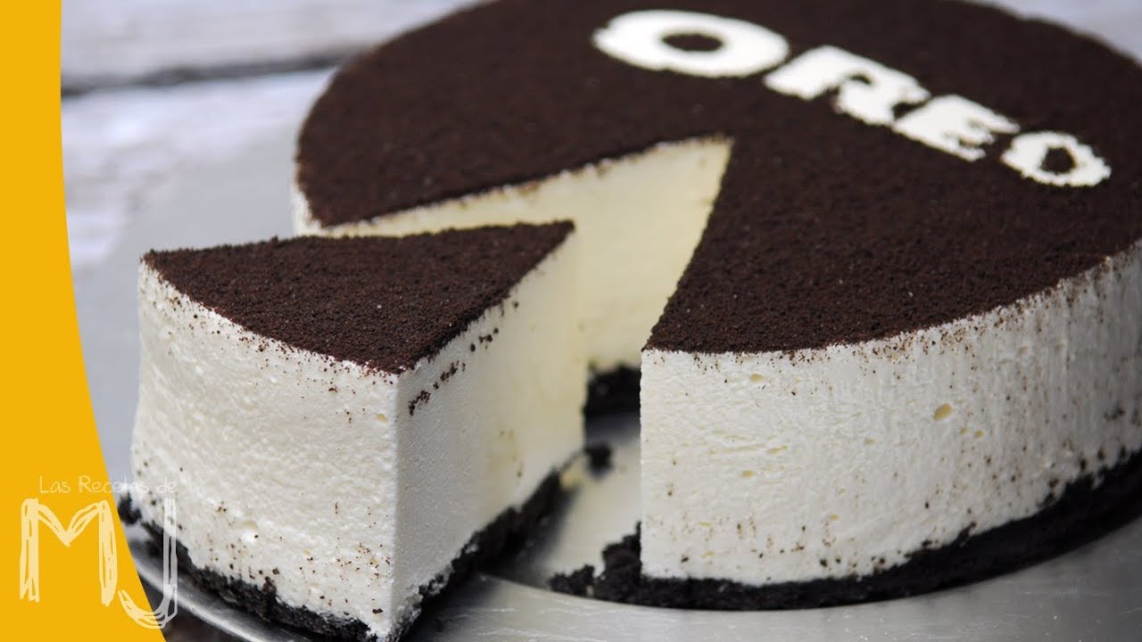 Cheesecake de Oreo: tarta de queso sin horno