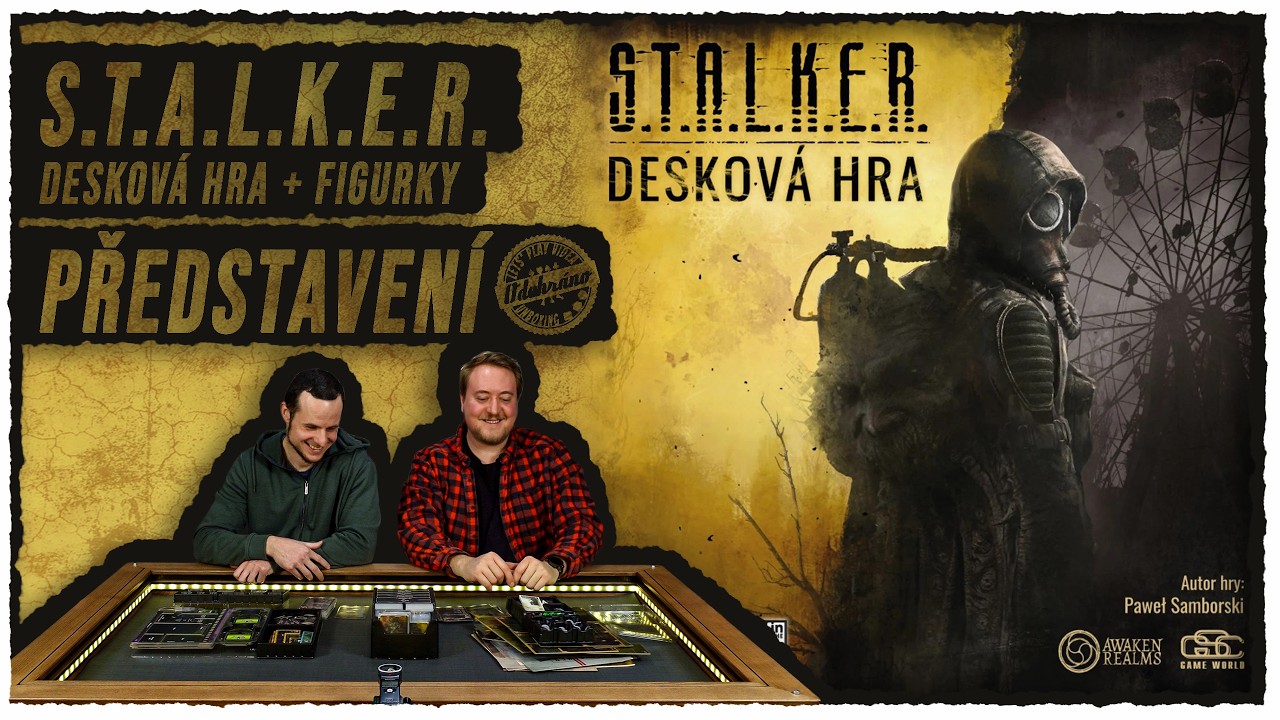 ODEHRÁNO - S.T.A.L.K.E.R. Desková hra [PŘEDSTAVENÍ]