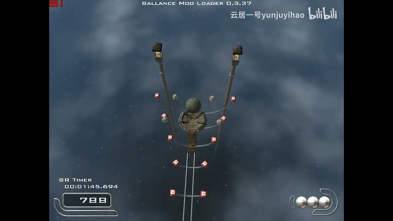 Ballance - Level 12 Bounce Mod Speedrun in 1:46.5 by yunjuyihao