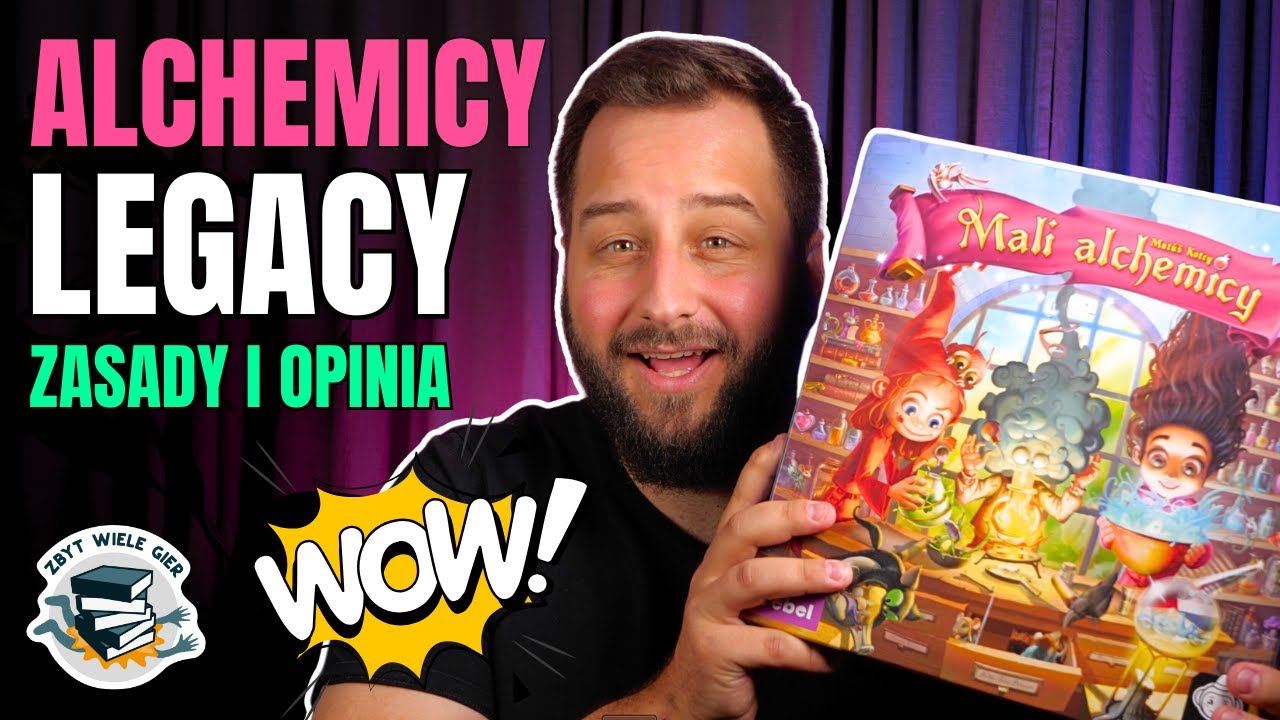 Nie tylko dla dzieci!! Mali Alchemicy - zasady i opinia #malialchemicy @rebelpl