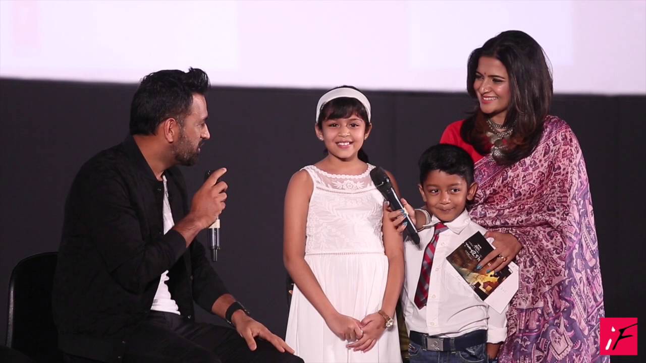 Suriya's kids have A QUESTION for MS Dhoni!!