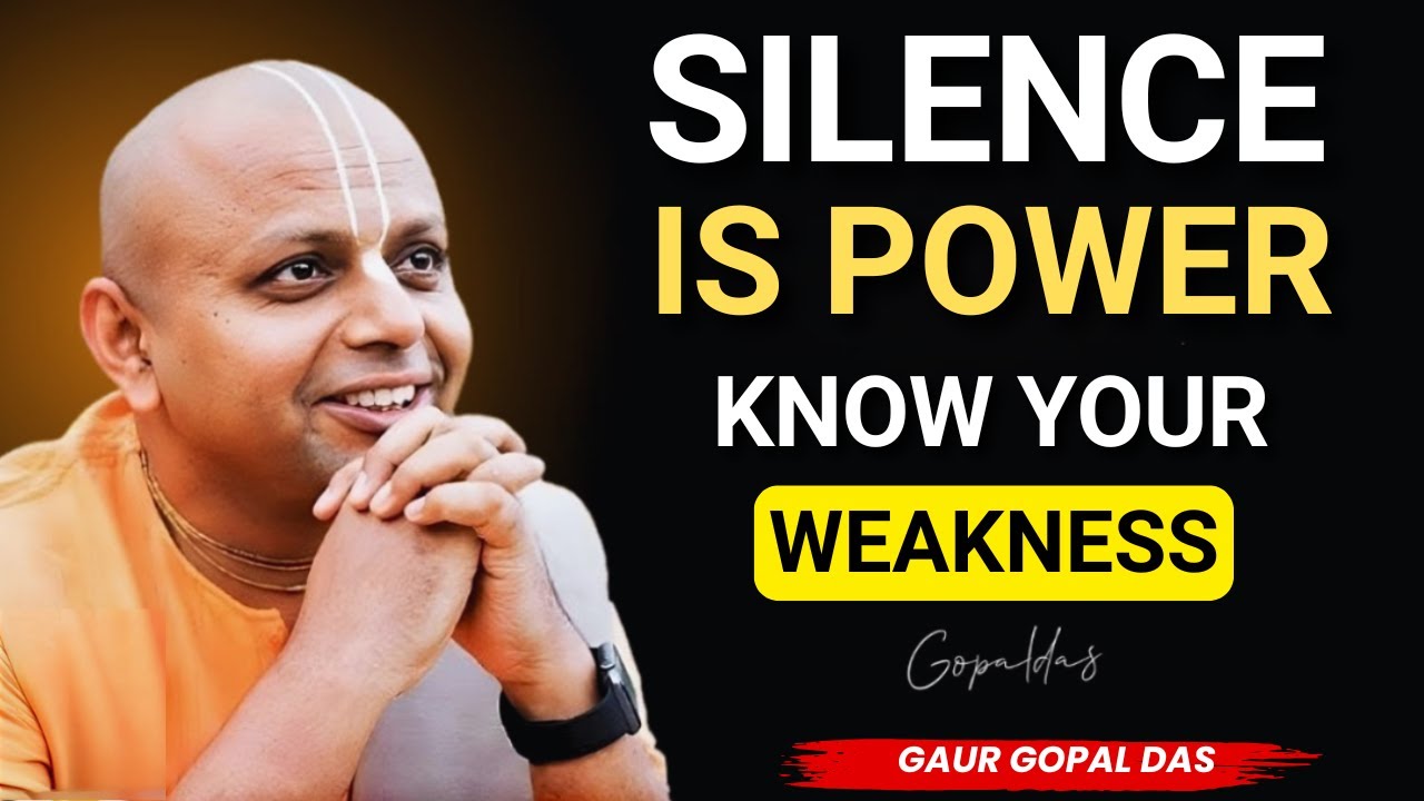 Never Share Your Weaknesses With People | Gaur Gopal Das