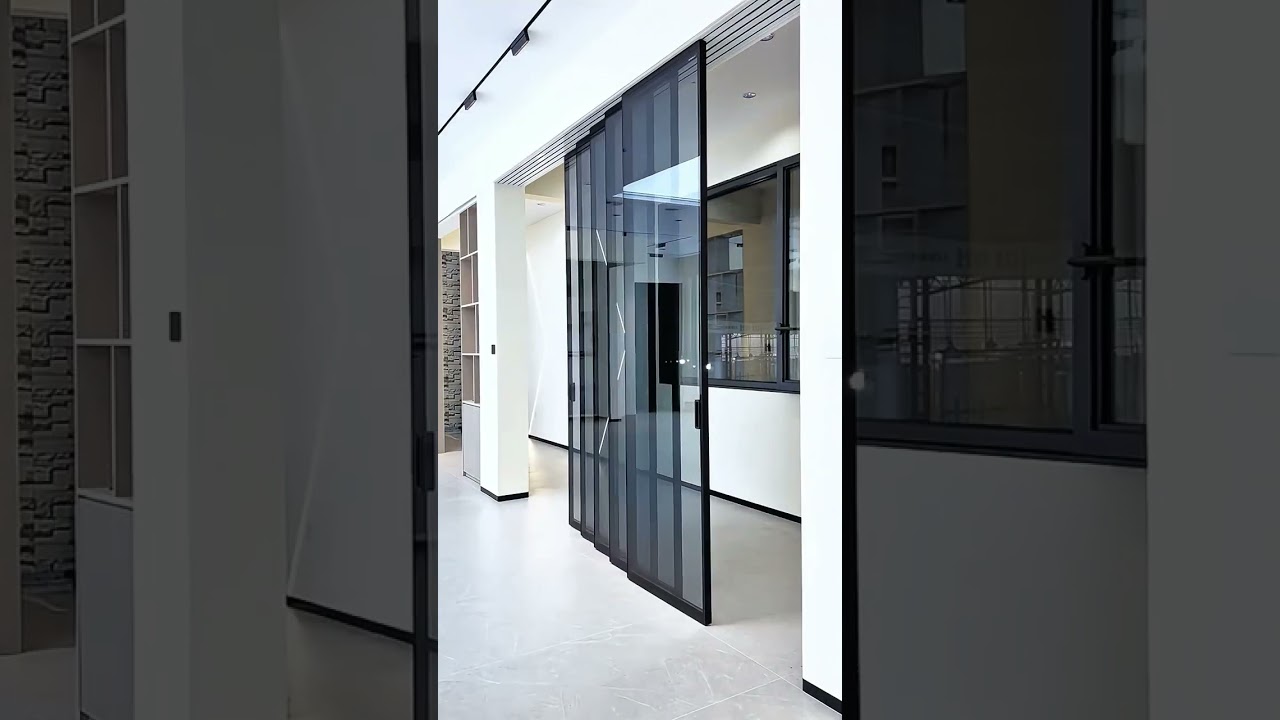 Electric sliding door#Aluminum#door#home#sliding#China#factory
