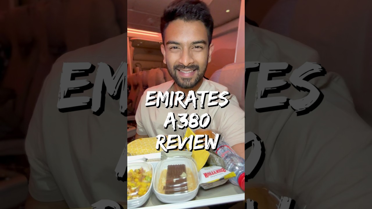Is The Emirates A380 Food Really That Good? 🍽️✈️
