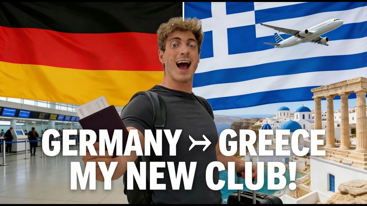 I Traveled from Germany to Greece for Volleyball! 🏐🇬🇷 (New Country, New Team)